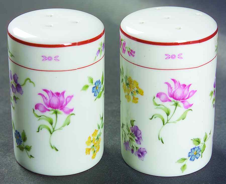 Floral Fantasy Salt & Pepper Set by Georges Briard-1