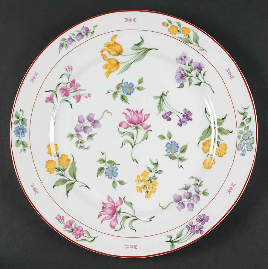 Floral Fantasy 12" Chop Plate (Round Platter) by Georges Briard-1