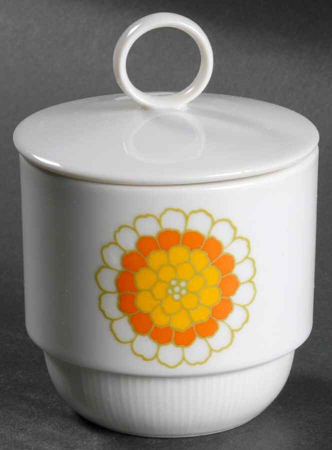 Florette Sugar Bowl & Lid by Georges Briard-1