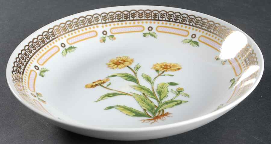 Floral Potpourri Coupe Soup Bowl by Georges Briard-1