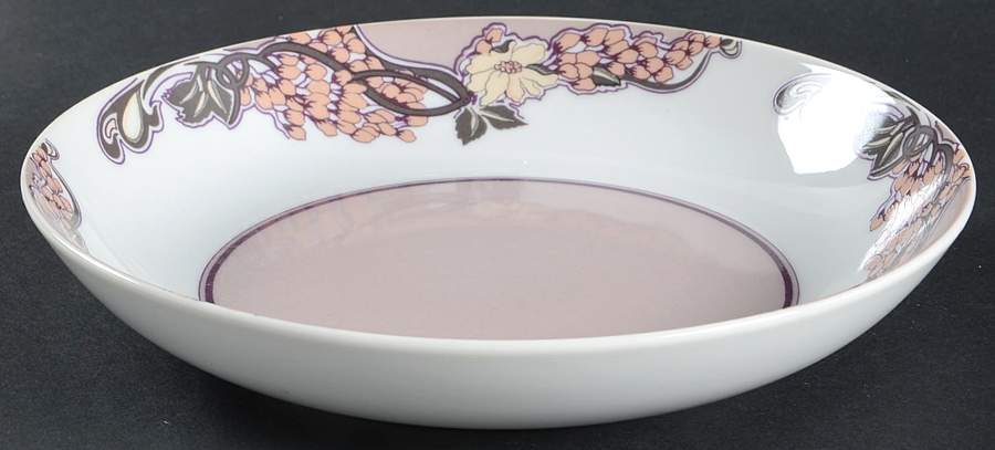 Floral Parisienne Coupe Soup Bowl by Georges Briard-1