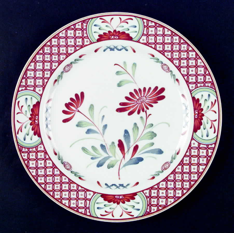 Flowers of Seto Dinner Plate by Georges Briard-1