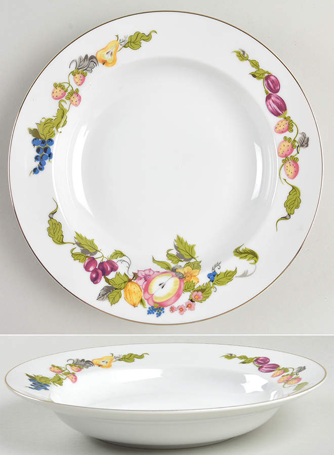 Garden of Eden Rim Soup Bowl by Georges Briard-1