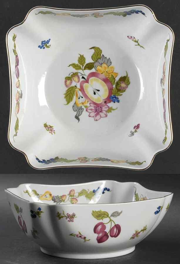 Garden of Eden 7" Square Vegetable Bowl by Georges Briard-1