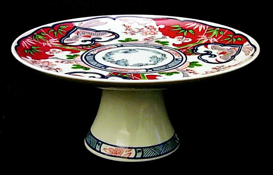 Heirloom 10" Diameter Pedestal Cake Stand by Georges Briard-1