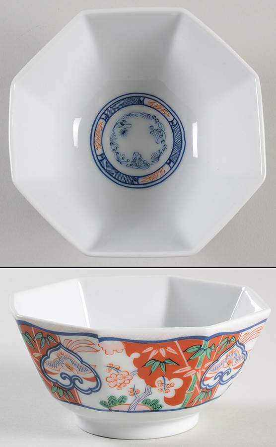 Heirloom 5" Octagonal Vegetable Bowl by Georges Briard-1