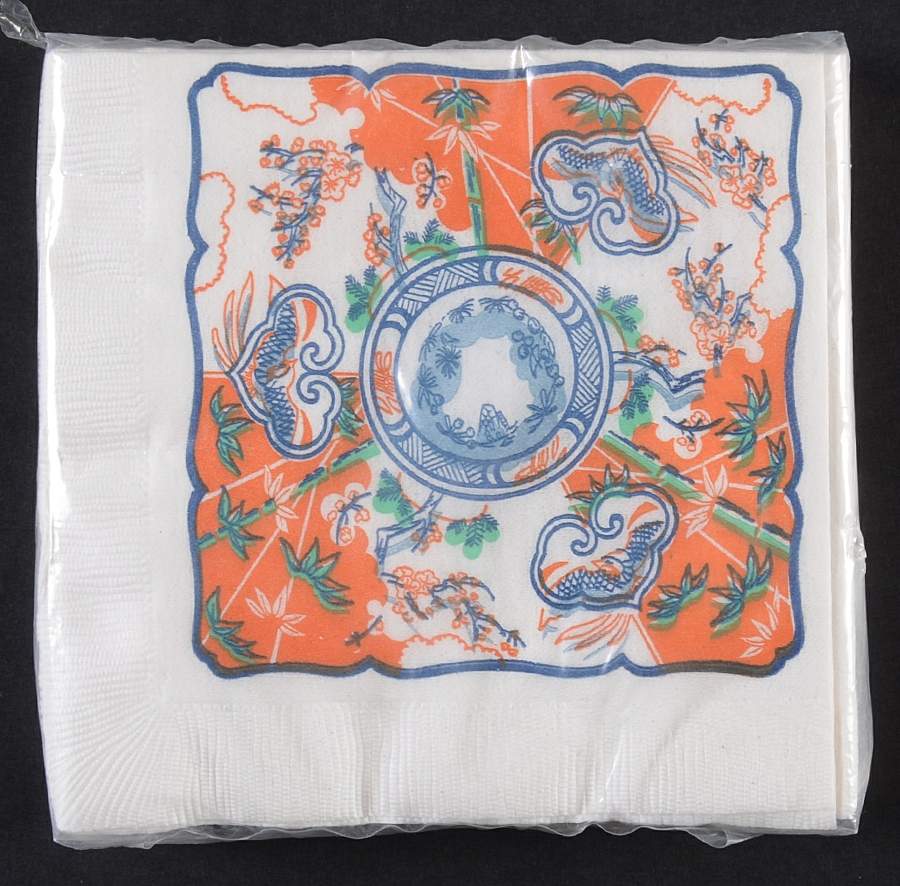 Heirloom Package of Paper Cocktail Napkins by Georges Briard-1