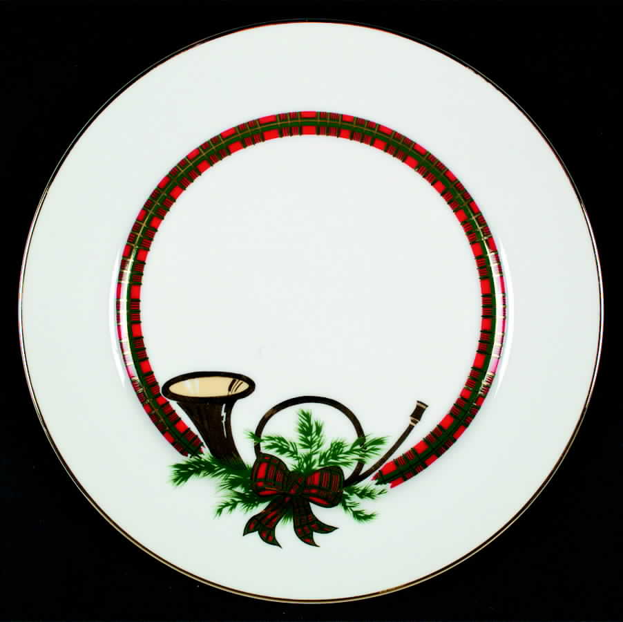 The Hunt Dinner Plate by Georges Briard-1