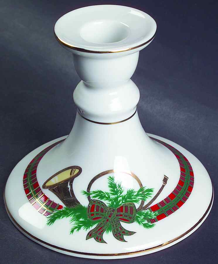 The Hunt Small Candlestick by Georges Briard-1