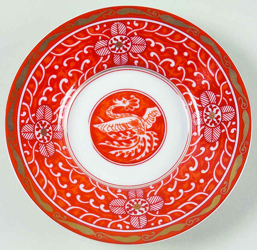 Imperial Brocade Saucer for Demitasse Cup by Georges Briard-1
