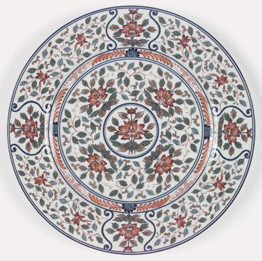 Imari Blossoms Dinner Plate by Georges Briard-1