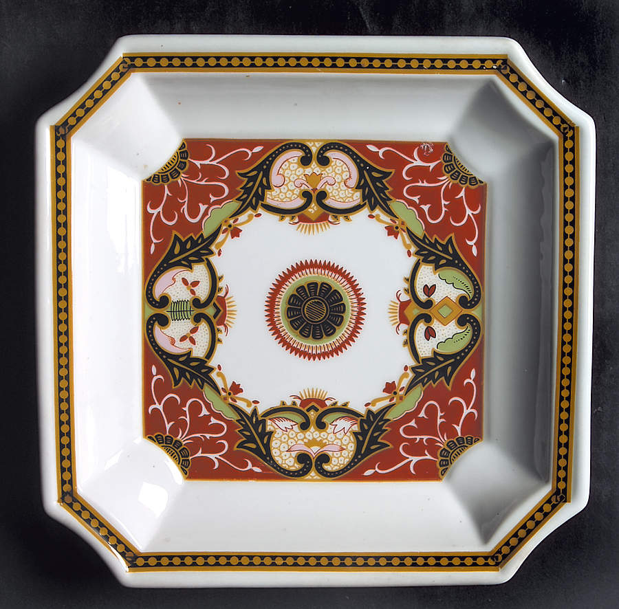 Imperial Imari 8" Square Tray by Georges Briard-1