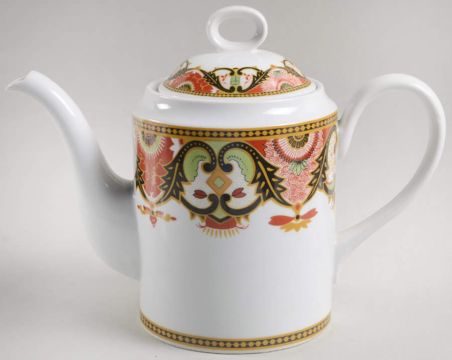 Imperial Imari Coffee Pot & Lid by Georges Briard-1