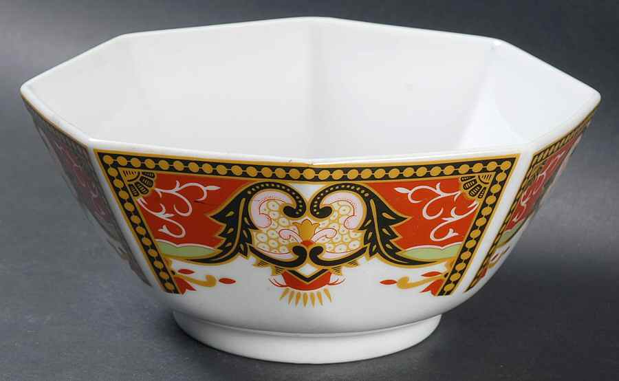 Imperial Imari 6" Octagonal Vegetable Bowl by Georges Briard-1