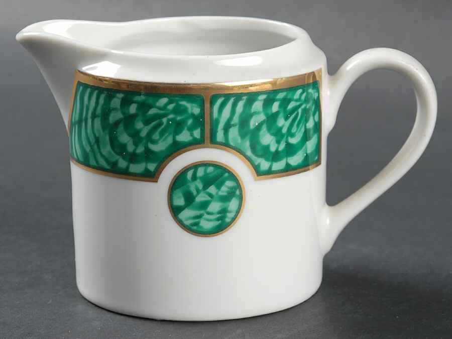 Imperial Malachite Creamer by Georges Briard-1