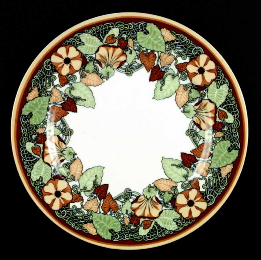 L'Art Nouveau Dinner Plate by Georges Briard-1