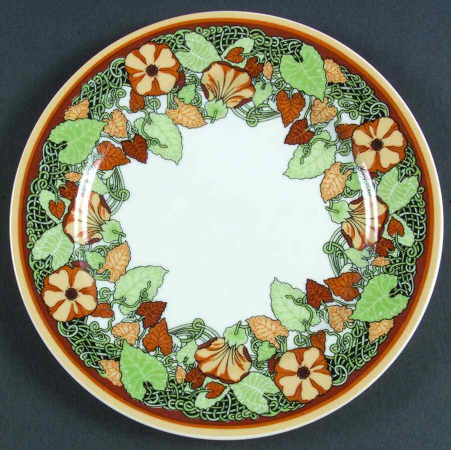L'Art Nouveau Salad Plate by Georges Briard-1