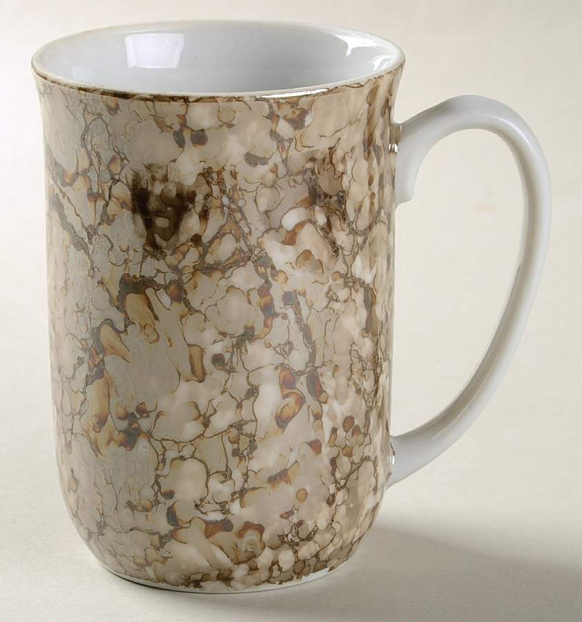 Marble Ware Brown Mug by Georges Briard-1
