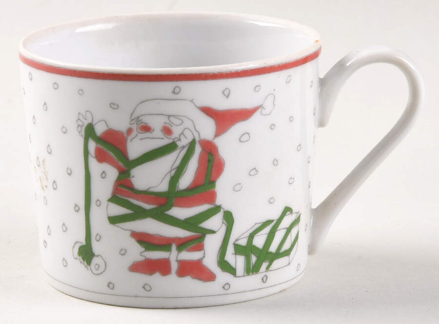 Night Before Christmas Flat Cup by Georges Briard-1