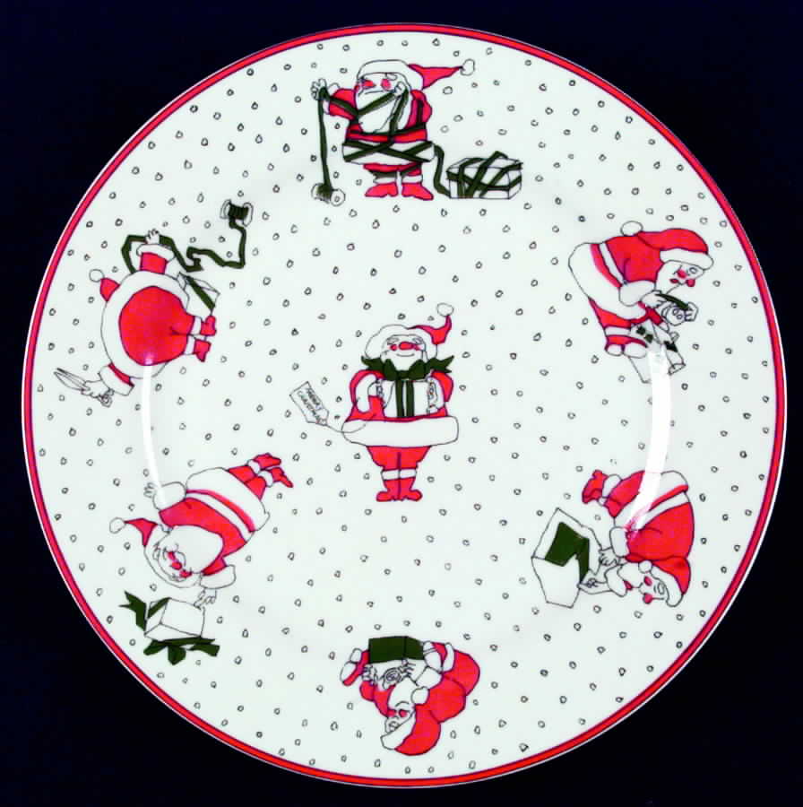 Night Before Christmas Dinner Plate by Georges Briard-1