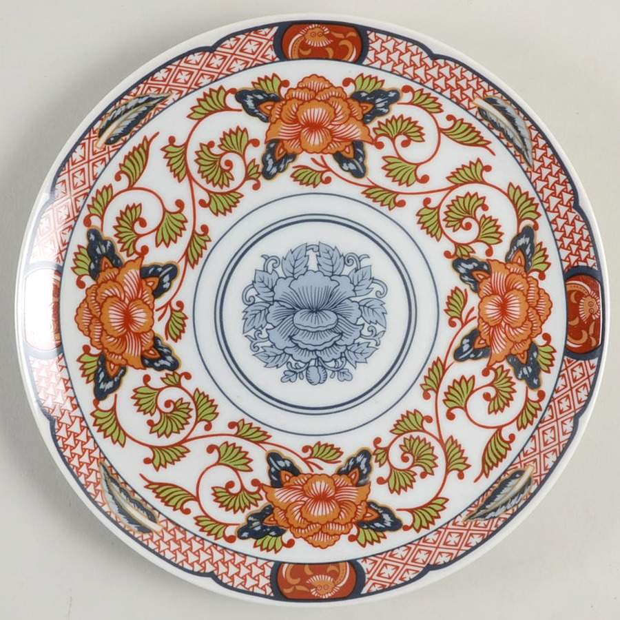 Peony Salad Plate by Georges Briard-1