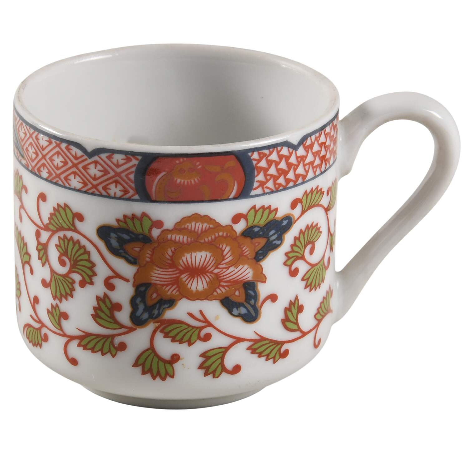 Peony Flat Demitasse Cup by Georges Briard-1