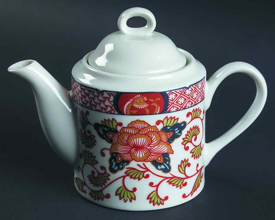 Peony Creamer & Lid by Georges Briard-1