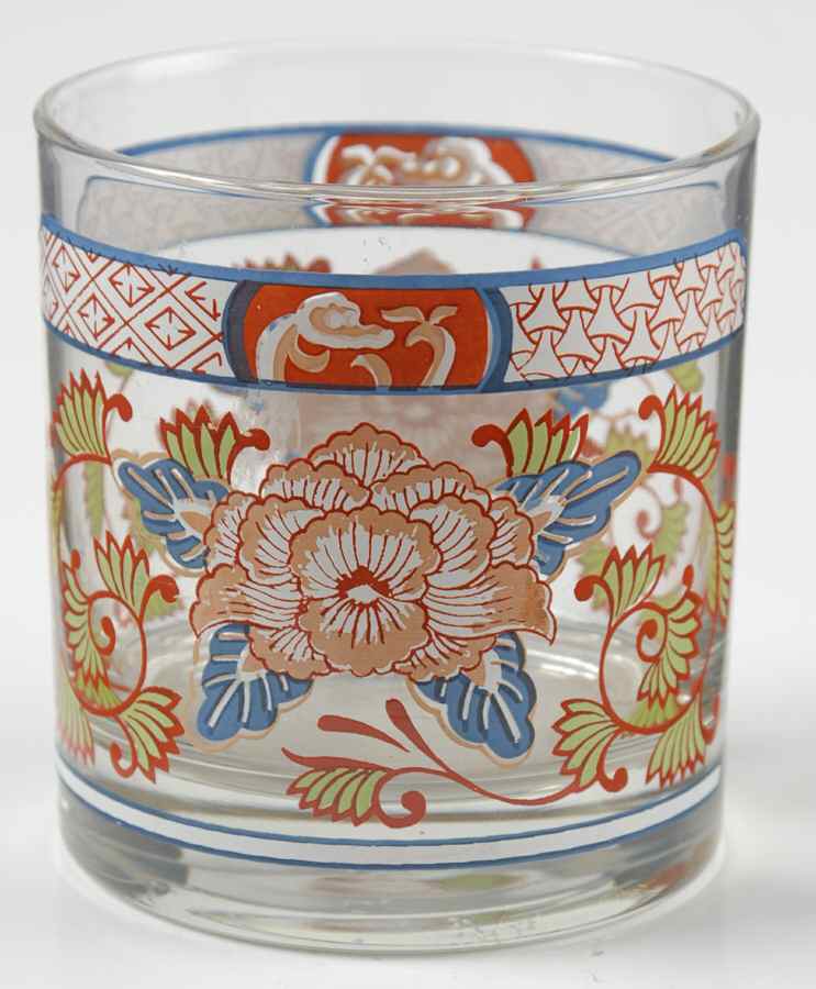 Peony Glassware Double Old Fashioned by Georges Briard-1
