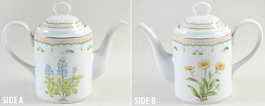 Victorian Gardens Coffee Pot & Lid by Georges Briard-1
