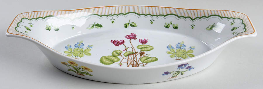 Victorian Gardens 12" Augratin by Georges Briard-1