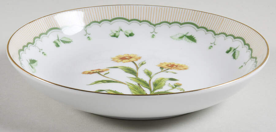 Victorian Gardens Coupe Soup Bowl by Georges Briard-1