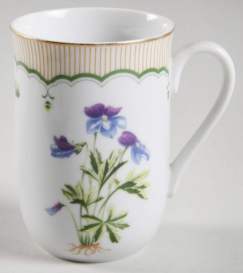 Victorian Gardens Mug by Georges Briard-1