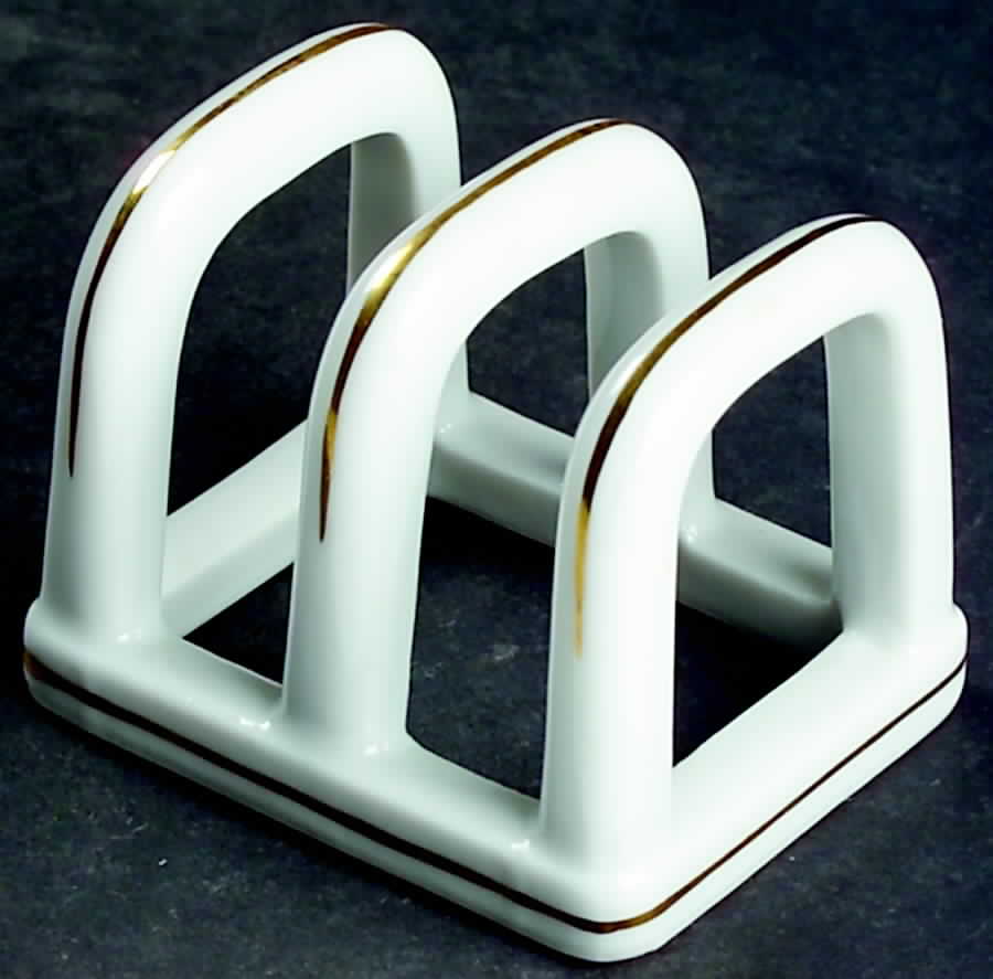 Victorian Gardens Two Slice Toast Server by Georges Briard-1