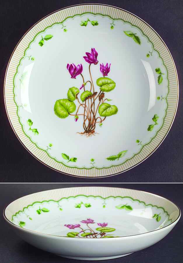 Victorian Gardens Coupe Soup Bowl by Georges Briard-1