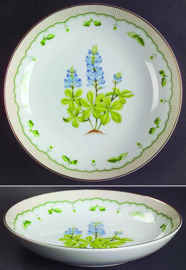 Victorian Gardens Coupe Soup Bowl by Georges Briard-1