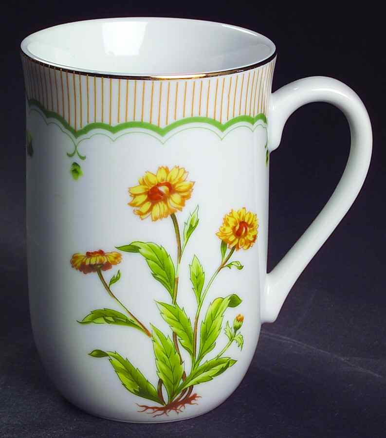 Victorian Gardens Mug by Georges Briard-1