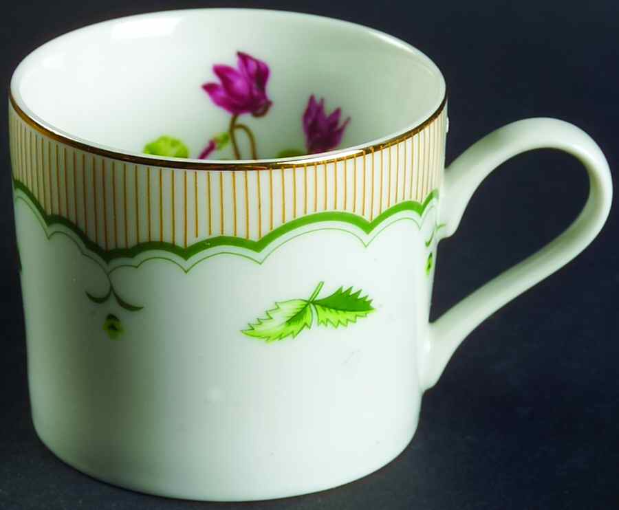 Victorian Gardens Flat Cup by Georges Briard-1