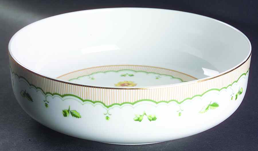 Victorian Gardens 9" Salad Serving Bowl by Georges Briard-1
