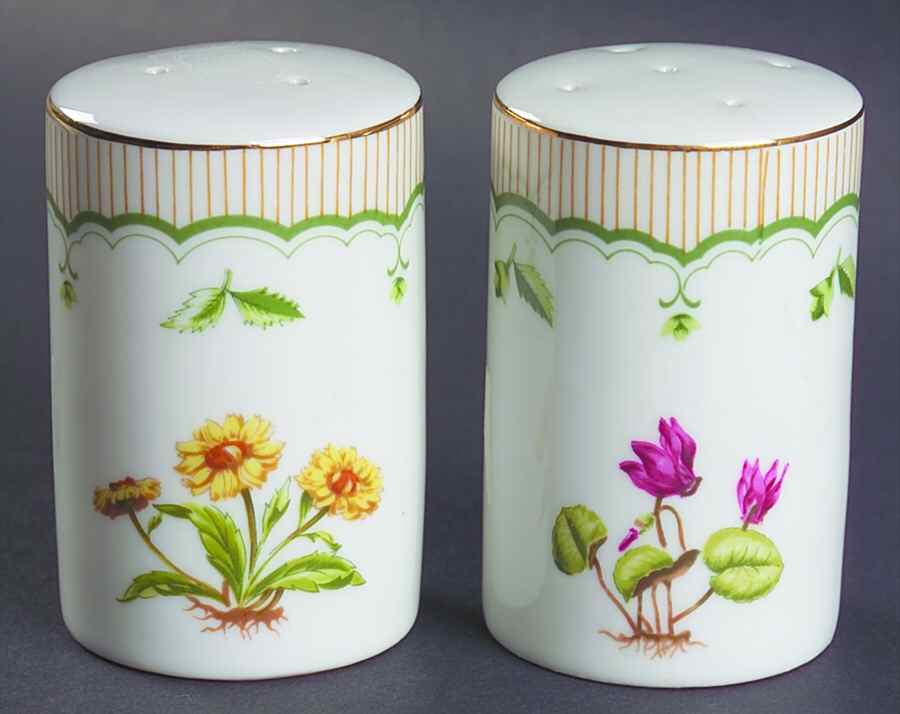 Victorian Gardens Salt & Pepper Set by Georges Briard-1