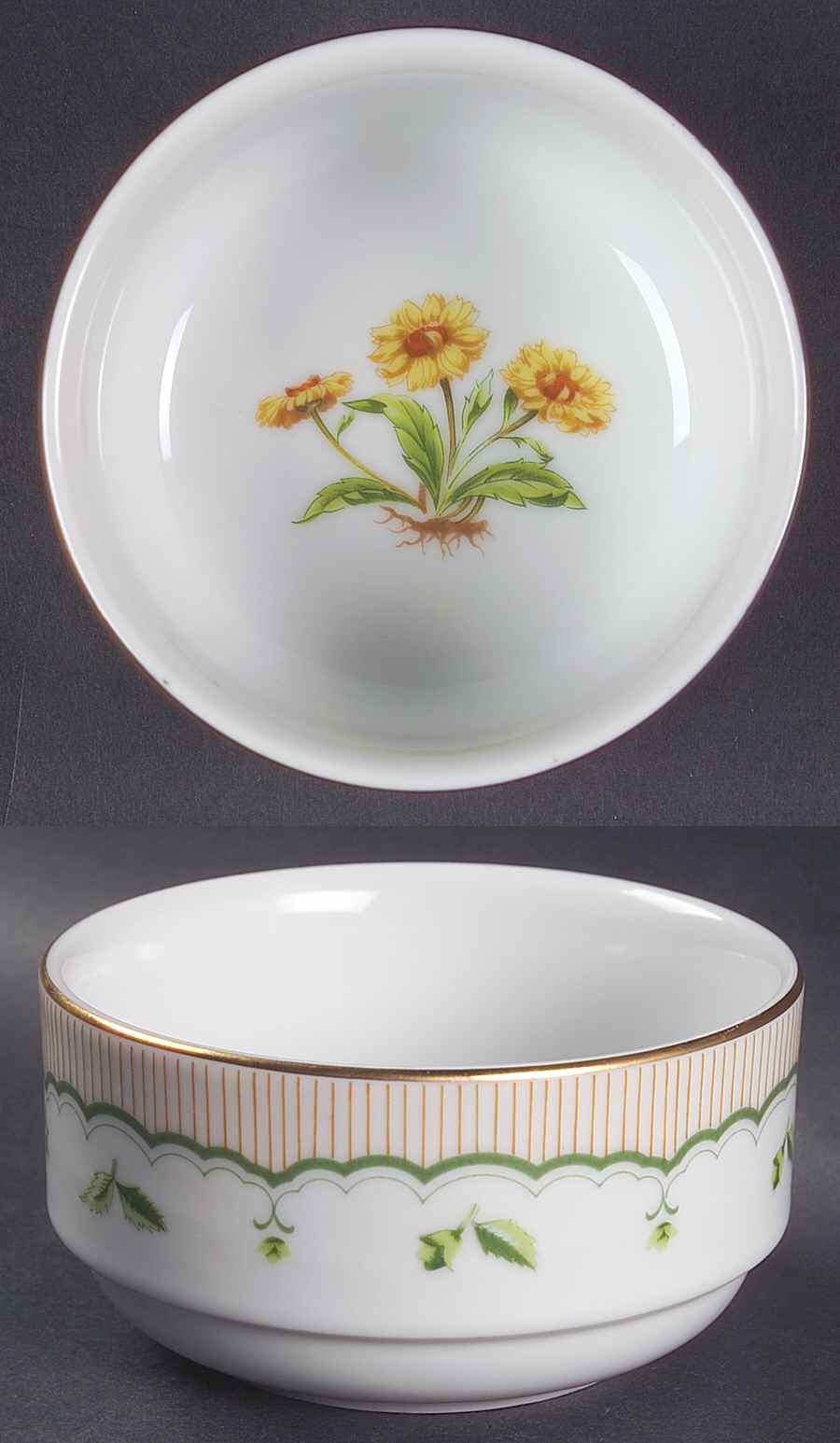 Victorian Gardens Open Individual Casserole by Georges Briard-1