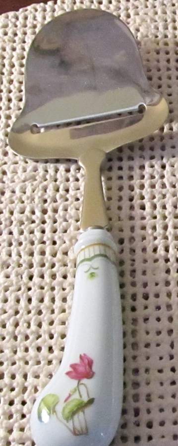 Victorian Gardens Cheese Plane with Stainless Plane by Georges Briard-1