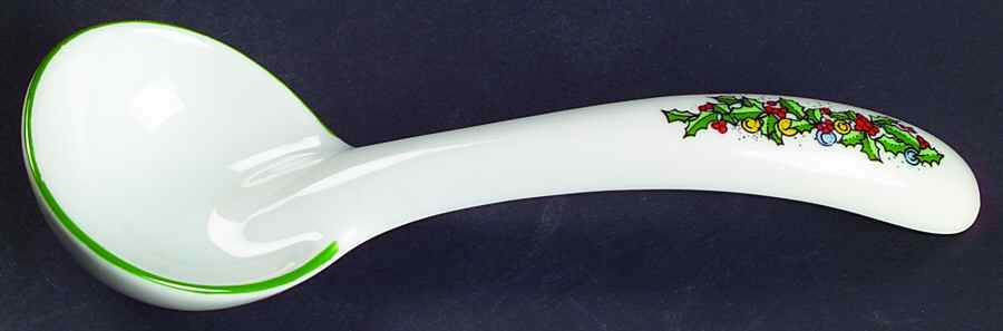 Yule Tide Gravy Ladle Solid Piece by Georges Briard-1