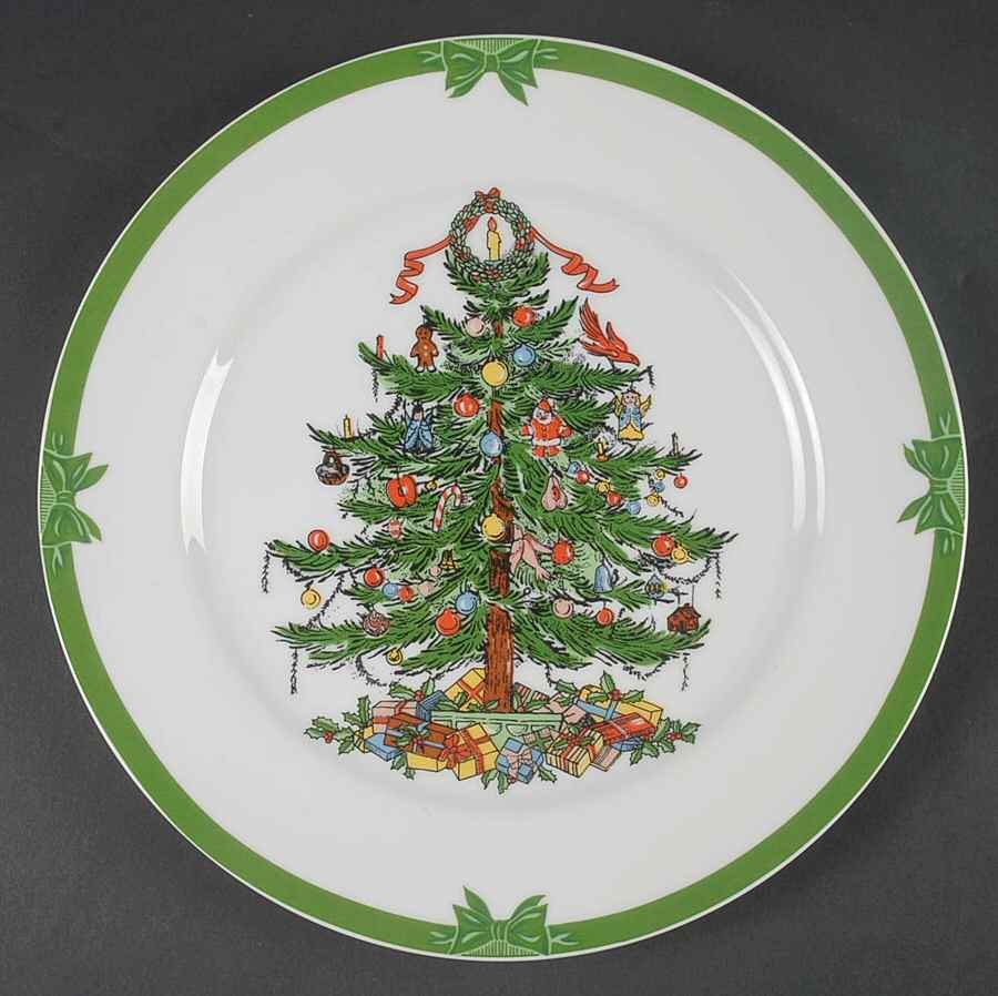 Yule Tide Dinner Plate by Georges Briard-1