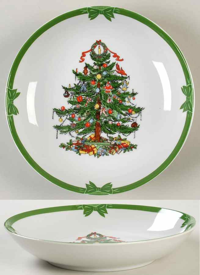Yule Tide Coupe Soup Bowl by Georges Briard-1