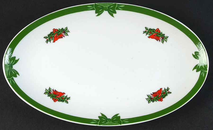 Yule Tide Relish/Gravy Underplate by Georges Briard-1