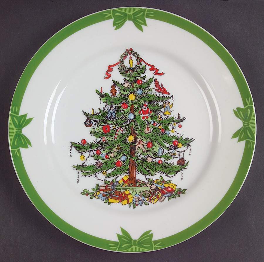 Yule Tide Salad Plate by Georges Briard-1