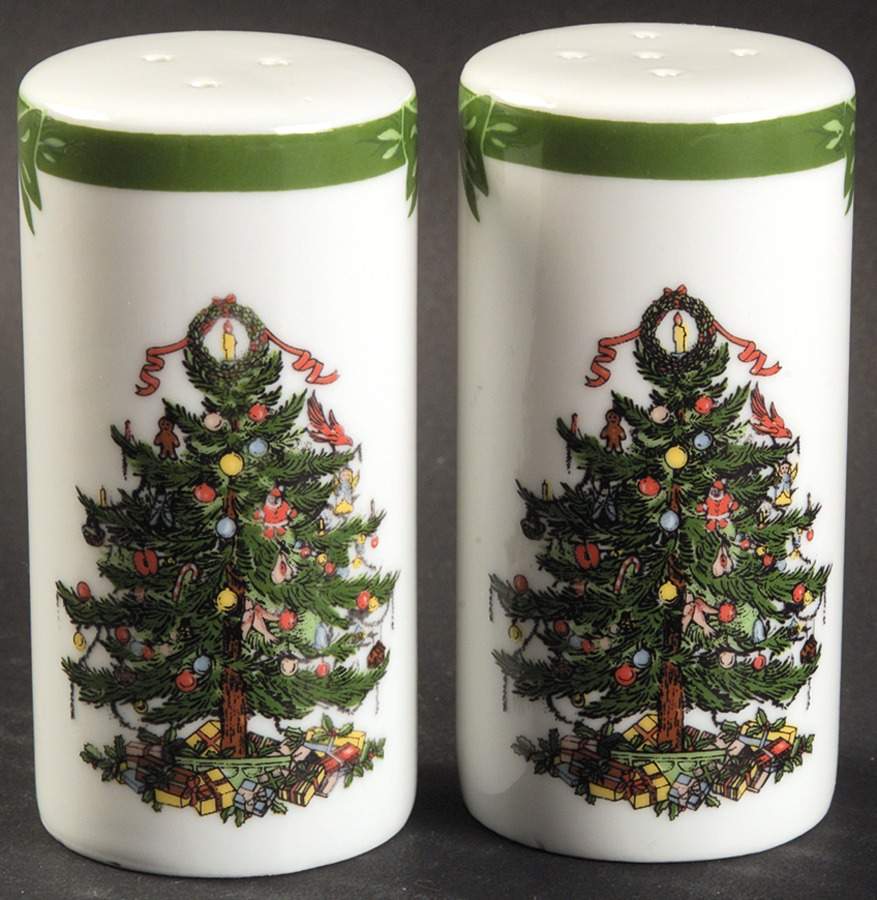 Yule Tide Salt & Pepper Set by Georges Briard-1