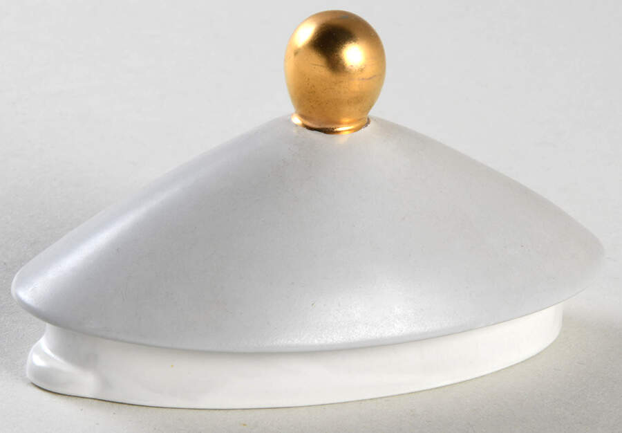 Roman Coin Lid for Teapot by Sascha Brastoff-1