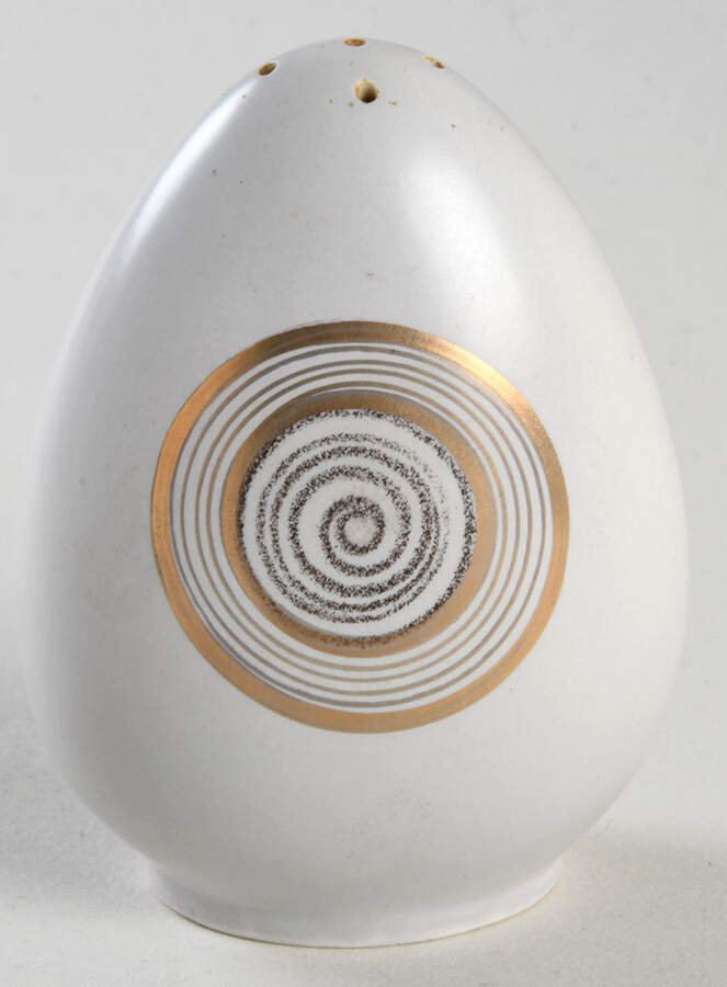 Roman Coin Salt Shaker by Sascha Brastoff-1