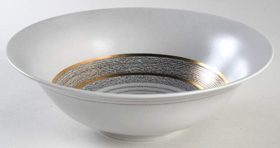 Roman Coin 9" Round Vegetable Bowl by Sascha Brastoff-1